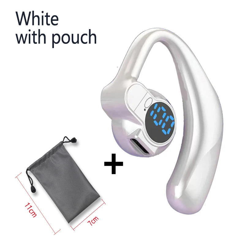 Wireless Bluetooth Headphones Full Open Headset Air Conduction Ear Hook Earphones Handsfree Noise Canceling Audifonos Sports by MVEnergo