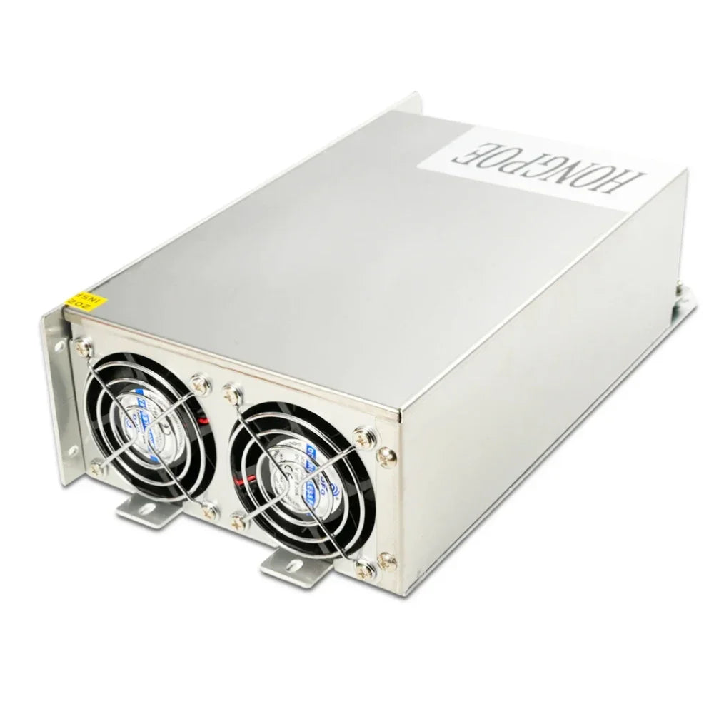 1500W Adjustable Switching Power Supply 0-12V 13.5V 15V 24V 36V 48v 60V 72V 80V 110V 150V 220V 110/220V AC/DC Single Output SMPS
