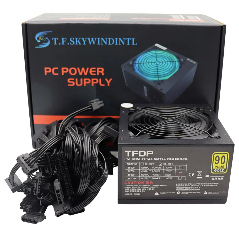 New 800W PC PSU ATX Desktop Power Supply for Computer Gamer High Quality Mining Power 800W PC Source by MVEnergo