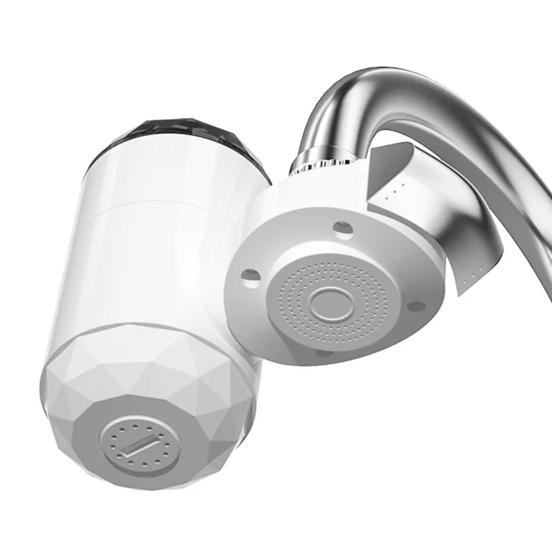 3000W Electric Tankless Instant Hot Water Heater Faucet for Kitchen with Temperature Display Hot Cold Tap by MVEnergo