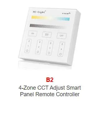 Miboxer Mi Light B0/B1/B2/B3/B4/B8/T1/T2/T3/T4 brightness/CT/RGB/RGBW/RGB+CCT Smart Panel Remote Strip LED RGB Controller Dimmer