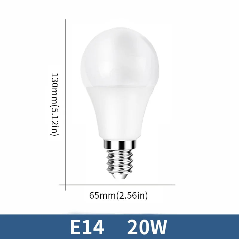 10pcs LED Bulb Lamps AC220V E27 E14 3W 6W 9W 12W 15W 18W 20W Lampada Bombilla Living Room Home Luminair AP 220V
