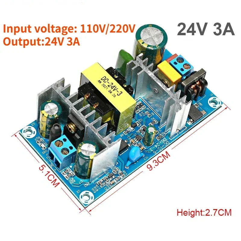 Factory Sales AC-DC 220V To 19V 24V 36V 48V Switching Power Supply Module Bare Circuit For Replace/Repair by MVEnergo