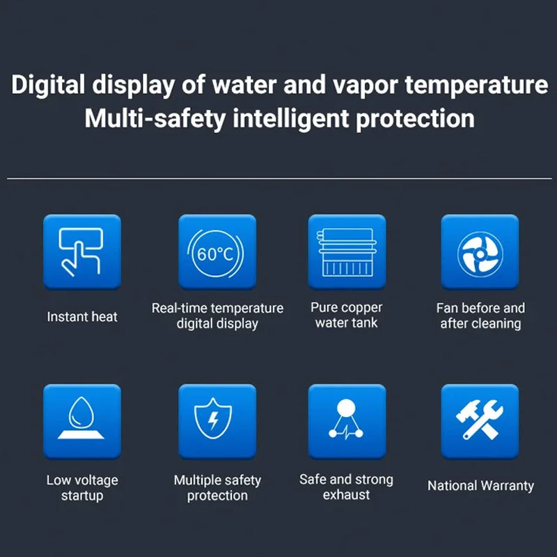 DIVEDEER 6L/8L/10L/12L/16L/18L Stainless Steel Wall-mounted LPG Water Heater Automatic Quick Burning Hot Copper Water Tank by MVEnergo