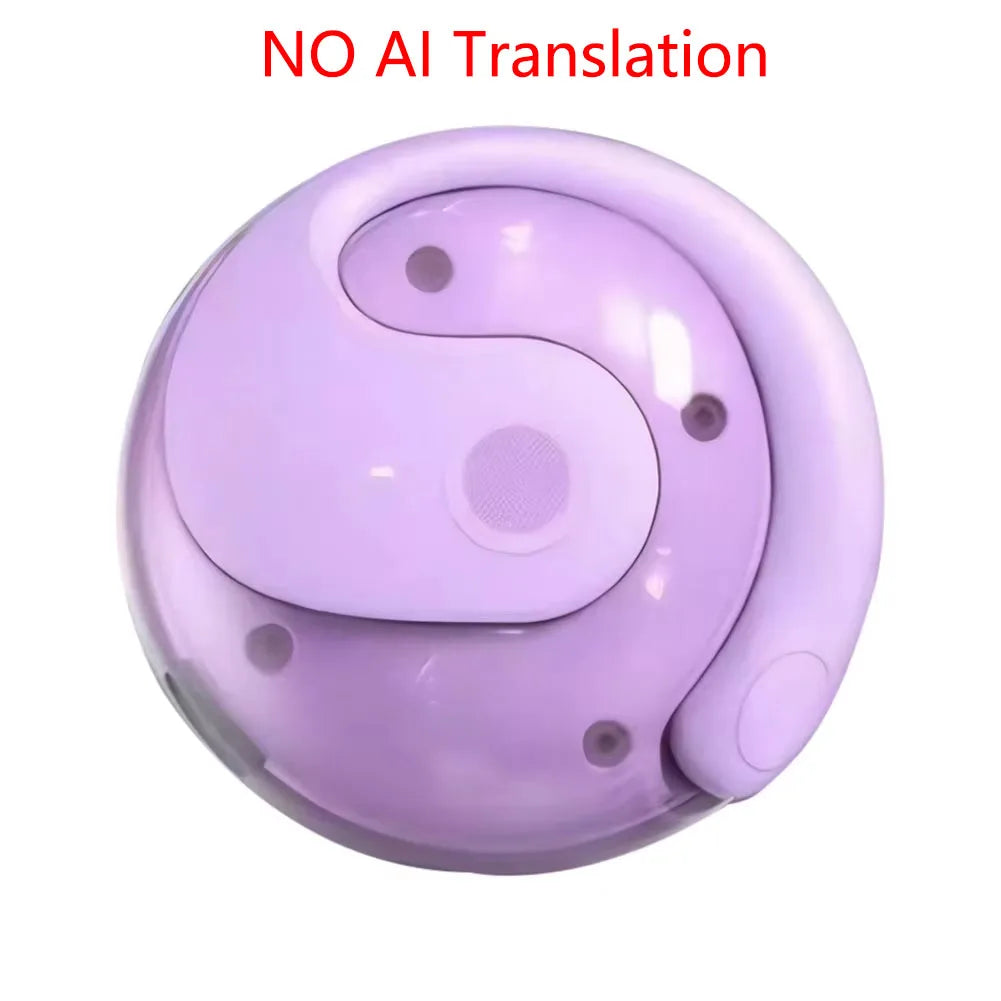144-Language AI Translation Headphones: Wireless Ear-Hook Style for Real-Time Communication During Travel by MVEnergo