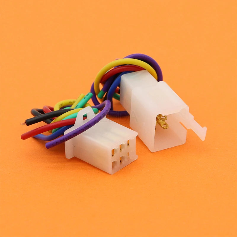 1Set 2.8mm 1/2/3/4/6/9Pin Electrical Automotive Quick Connector Male Female Socket Cable Terminal Plug For Motorcycle Ebike Car