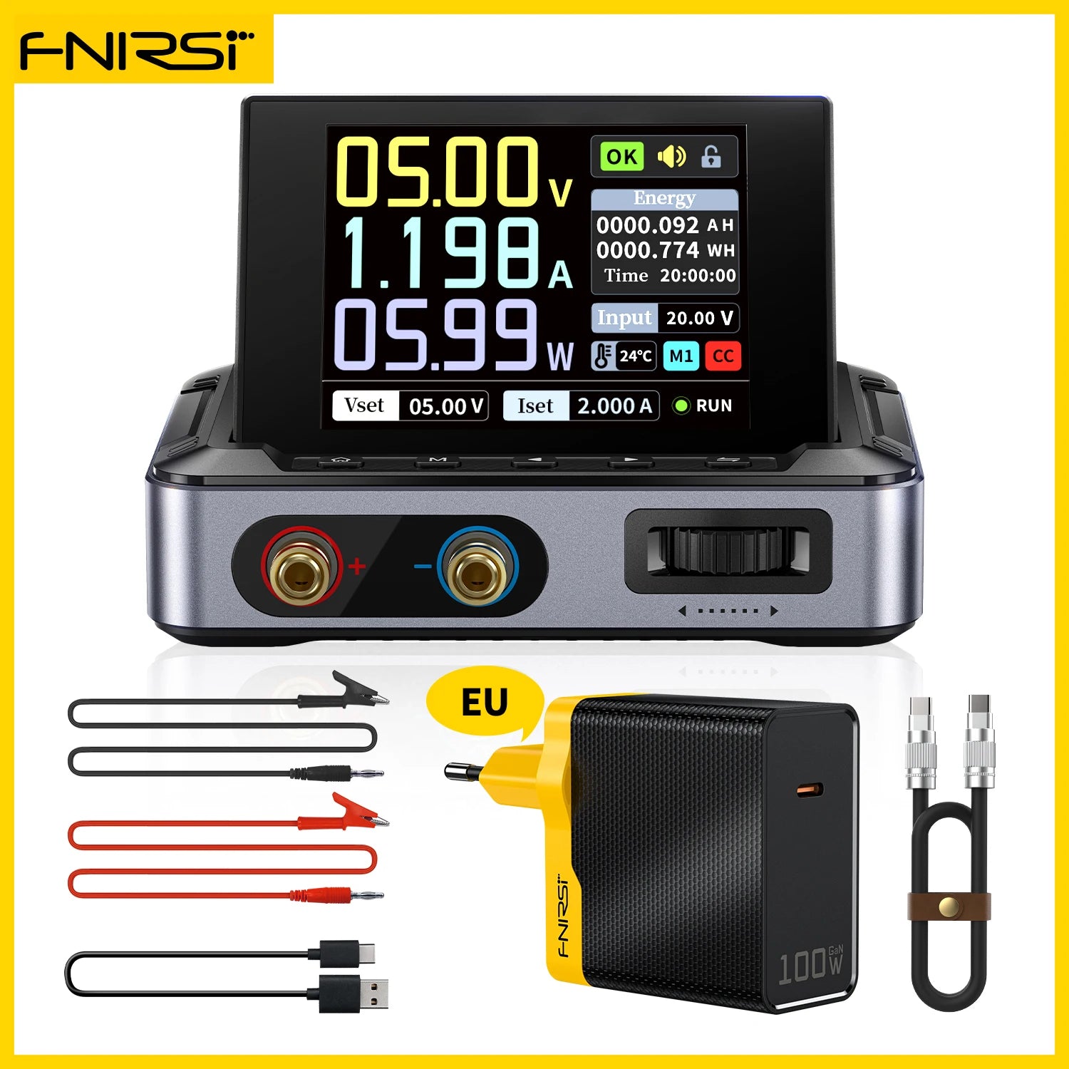 FNIRSI DPS-150 Laboratory DC Power Supply CNC Adjustable 30V 5A Digit Display Mini Portable Regulator Switching Power Supply by MVEnergo