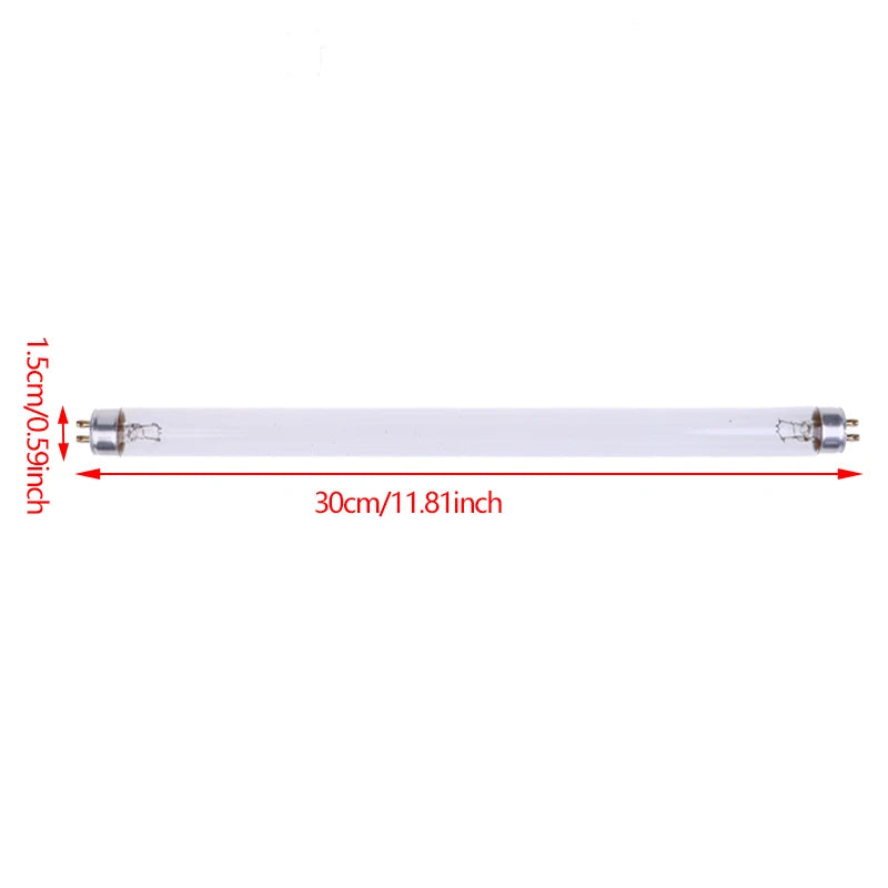 Universal UV Lamp Tube Replacement UV Bulbs BL Lamp Tube Nail Dryer T5 Socket 4W 6W 8W For Mosquito Fly Pest Killer Trap Catcher by MVEnergo