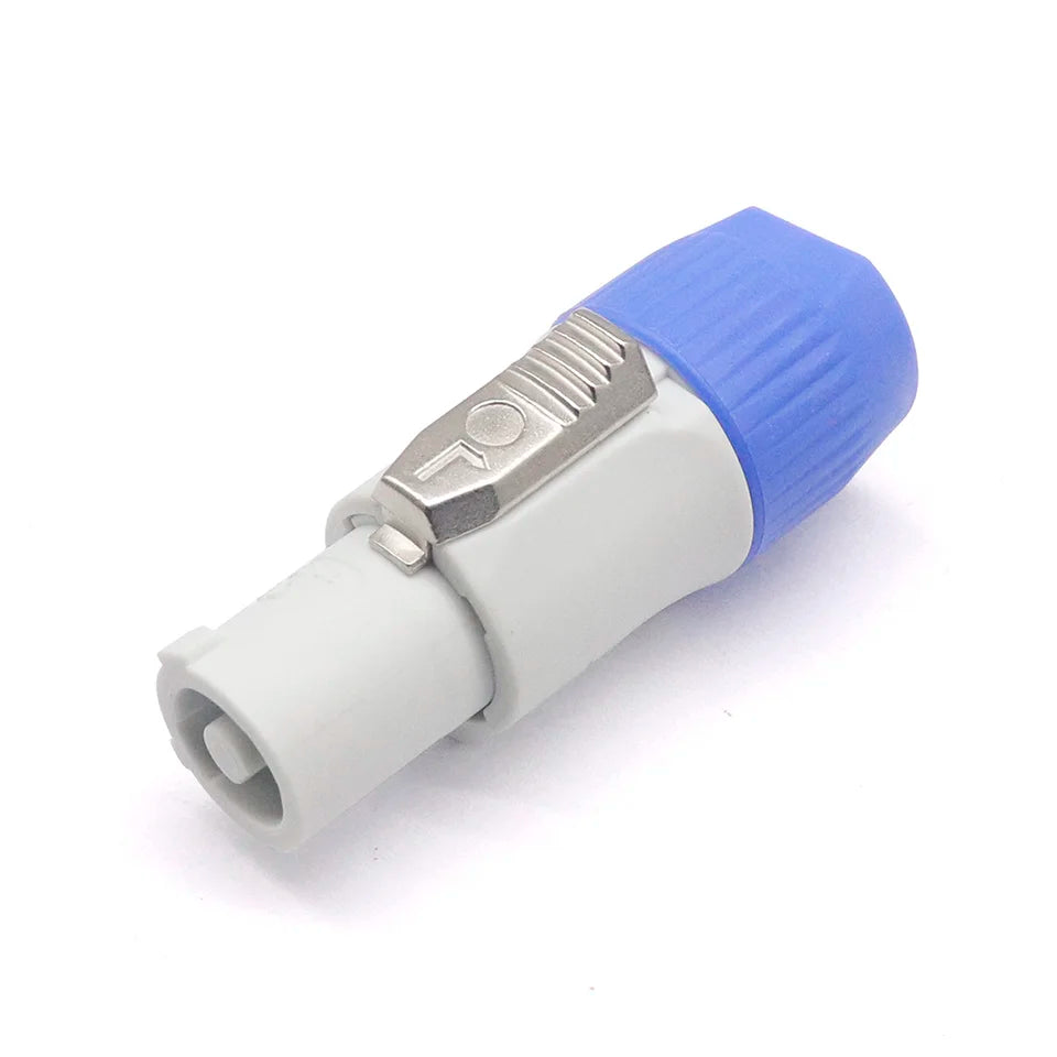 Powercon Connector Lockable Cable Connector + Chassis Socket for Electric Drill LED Screen Stage Lighting Power Connecting