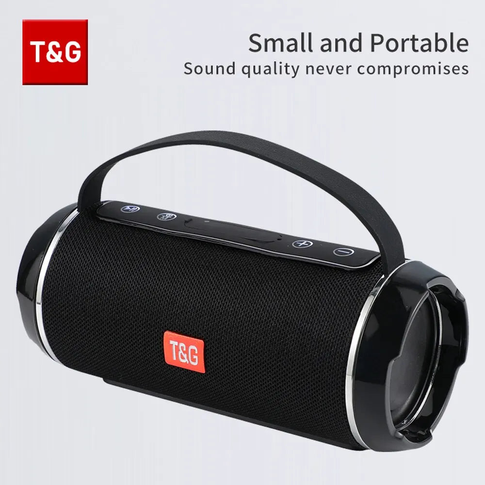 Bluetooth Speaker TG116c TWS Wireless Powerful Box Portable Outdoor Speakers Waterproof Subwoofer 3D Stereo Sound HandsFree Call by MVEnergo