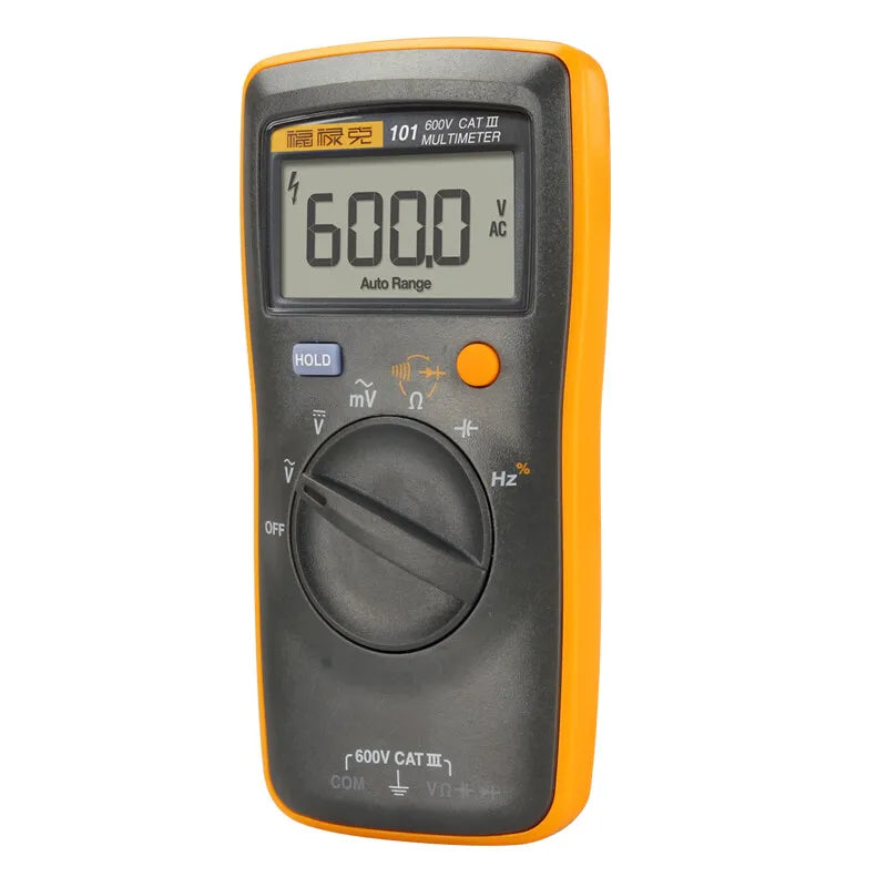 Fluke 101 101KIT 106 107 Handheld Auto-ranging Digital Multimeter Pocket AC/DC Voltage Resistance Capacitance Tester by MVEnergo
