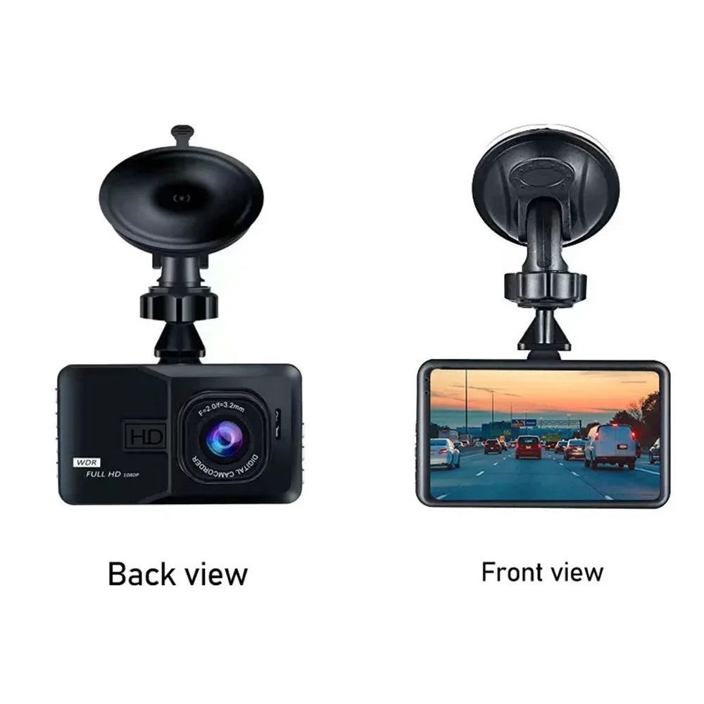 XUSHIDZ NEW 1080P HD Dash Camera Loop Recording Car Vehicle DVR Video Recorder Dashcam Night Vision 24h Parking Monitor G-sensor by MVEnergo