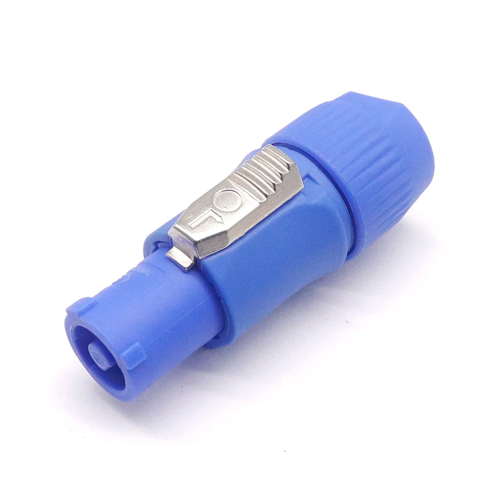 Powercon Connector Lockable Cable Connector + Chassis Socket for Electric Drill LED Screen Stage Lighting Power Connecting