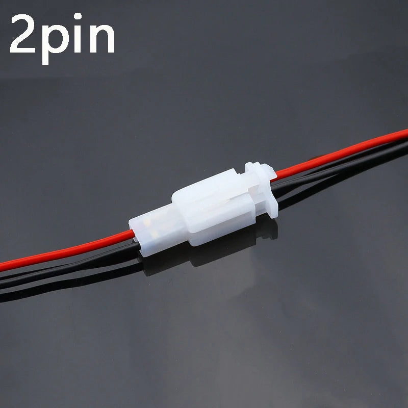 1set 2.8mm 2/3/4/6/9 pin Automotive Quick connection Electrical wire connector Male Female cable terminal plug Kits Motorcycle
