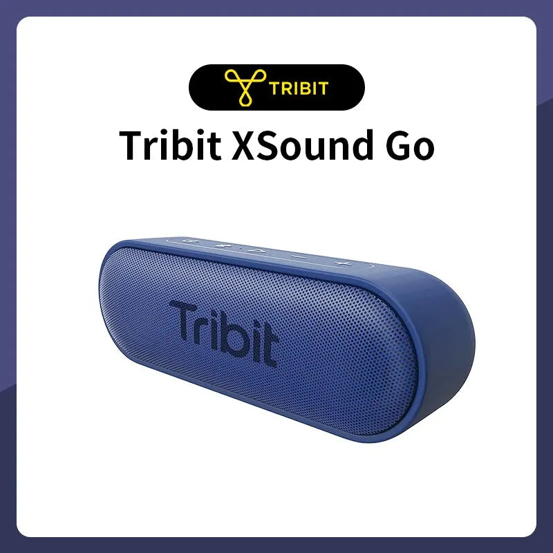 Tribit XSound Go Portable Bluetooth Speaker IPX7 Waterproof Better Bass 24-Hour Playtime For Party Camping Speakers Type-C AUX by MVEnergo