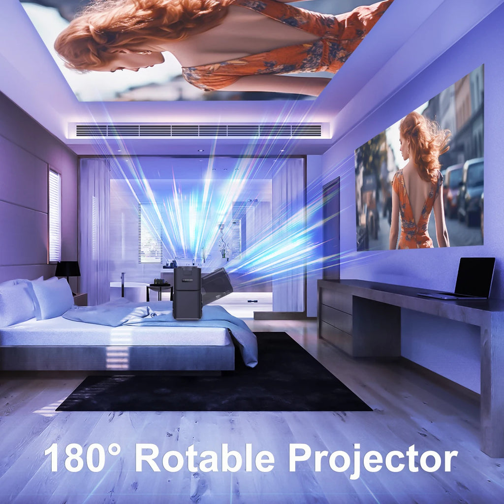 Magcubic 4K Android 11 Projector Native 1080P 390ANSI HY320 Dual Wifi6 BT5.0 1920*1080P Cinema portable Projetor upgrated HY300 by MVEnergo