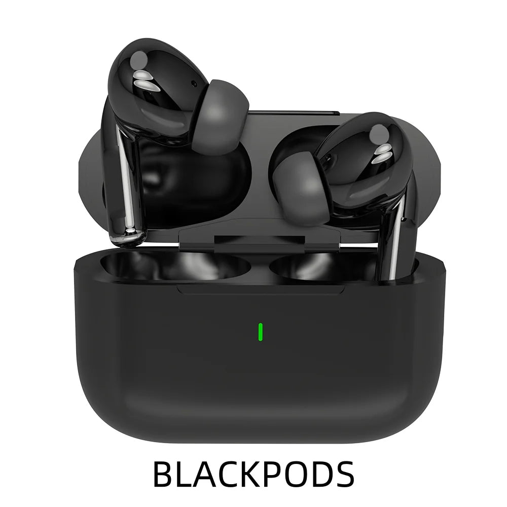 Blackpods A7Pro TWS Air Ear Earphone Buds Wireless Earbuds Pods In-ear Headphones Pro 2 for Ios Android Generation Ear Phones by MVEnergo