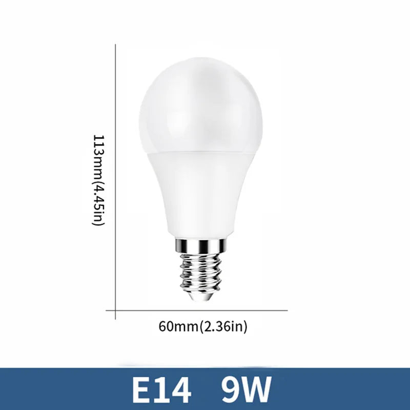 10pcs LED Bulb Lamps AC220V E27 E14 3W 6W 9W 12W 15W 18W 20W Lampada Bombilla Living Room Home Luminair AP 220V