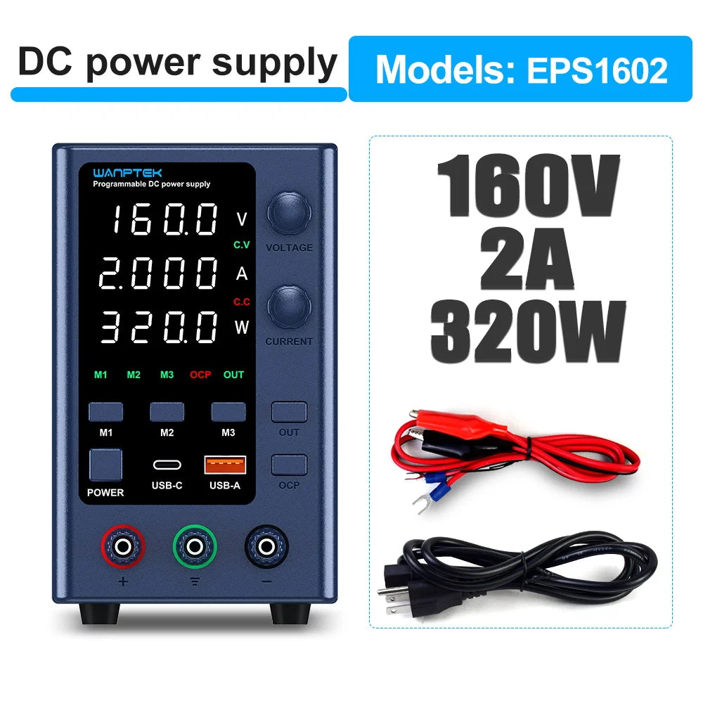 Lab Power Supply Encoder adjustment Adjustable DC Power Supply 30V 10A 5A Bench Power Source 120V 60V 5A 3A for gold-plating by MVEnergo