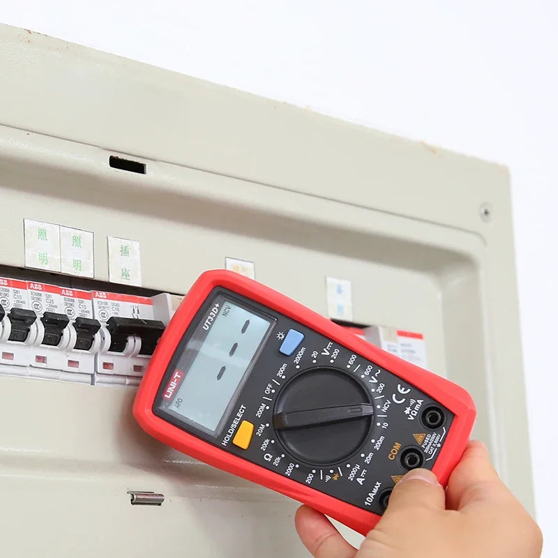 UNI-T Digital Multimeter UT33D+ UT33C+ UT33B+ UT33A+ Palm Size Multimeters DC AC voltmeter Resistance Tester by MVEnergo