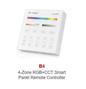 Miboxer Mi Light B0/B1/B2/B3/B4/B8/T1/T2/T3/T4 brightness/CT/RGB/RGBW/RGB+CCT Smart Panel Remote Strip LED RGB Controller Dimmer