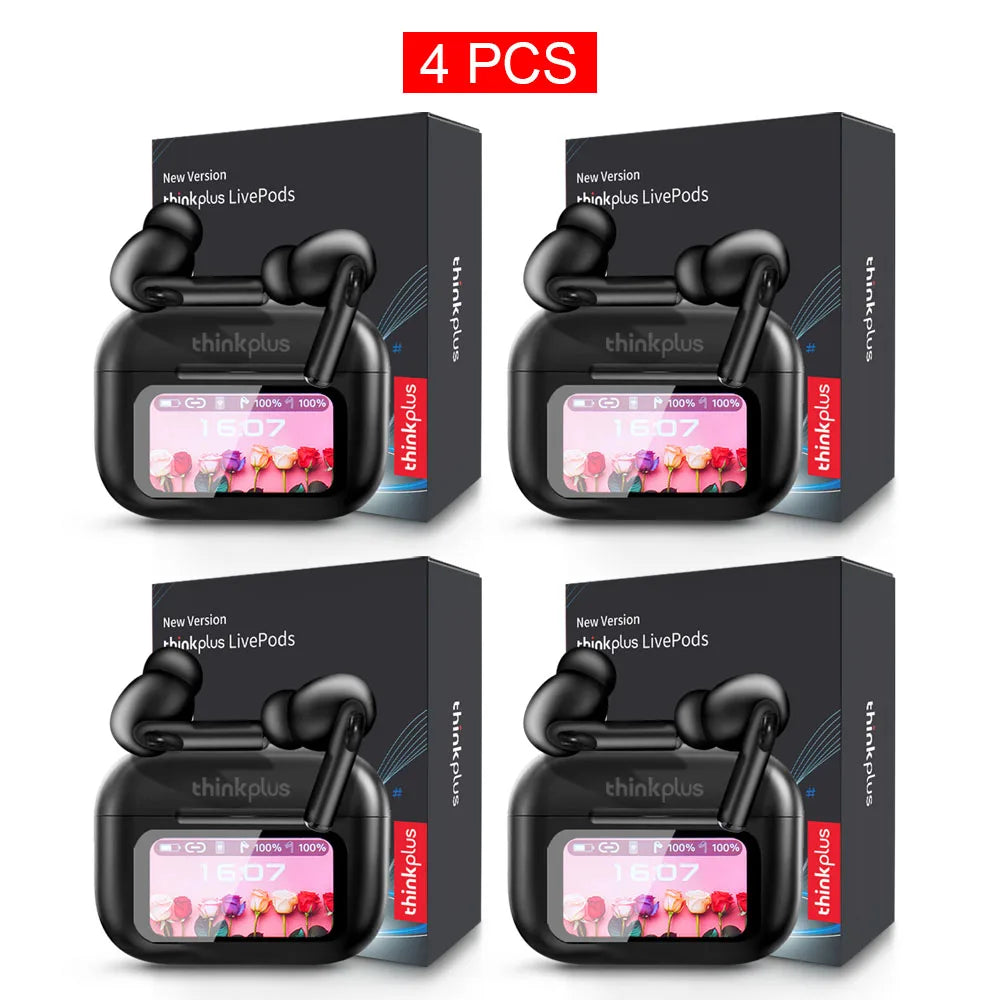 Original Thinkplus TWS Wireless Bluetooth Earphones Noise Canceling Headsets Full Color Touch Screen Headphones Hi-Fi Earbuds by MVEnergo