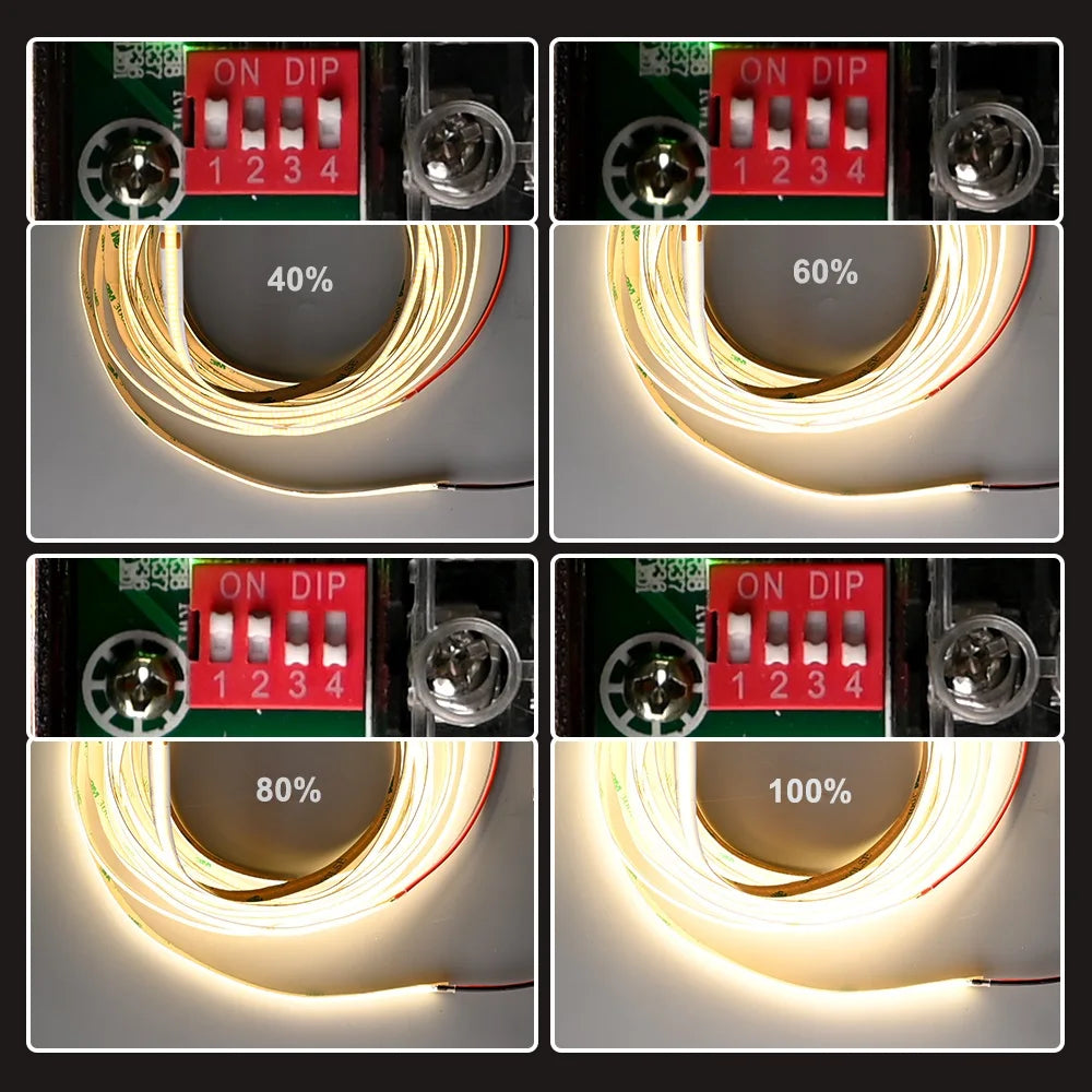 Adjustable LED Lighting Transformers Ultra Thin Power Supply 60W 100W 150W 200W 300W 400W LED Driver For Strip Light DC12V 24V