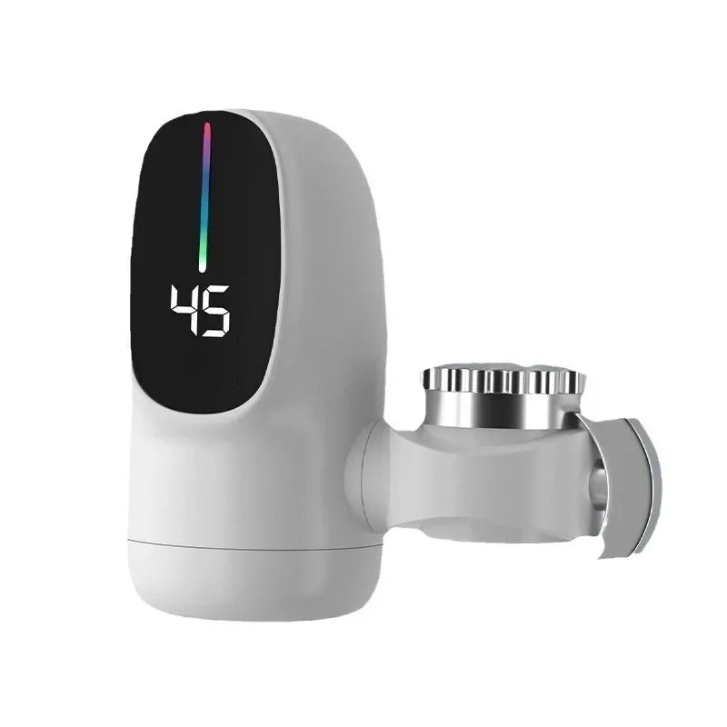 3000W Instant Hot Water Heater Faucet Electric Tankless for Kitchen Fast Heating Tap with Temperature Display by MVEnergo