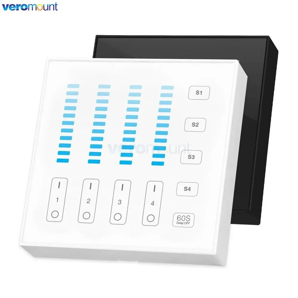 MiBoxer B0 B0-B B1 B1-B B2 B3 B3-B B4 B4-B B8 T1 T2 T3 T4 B5 Brightness/CCT/RGB/RGBW/RGBCCT Smart Panel Remote Controller Dimmer