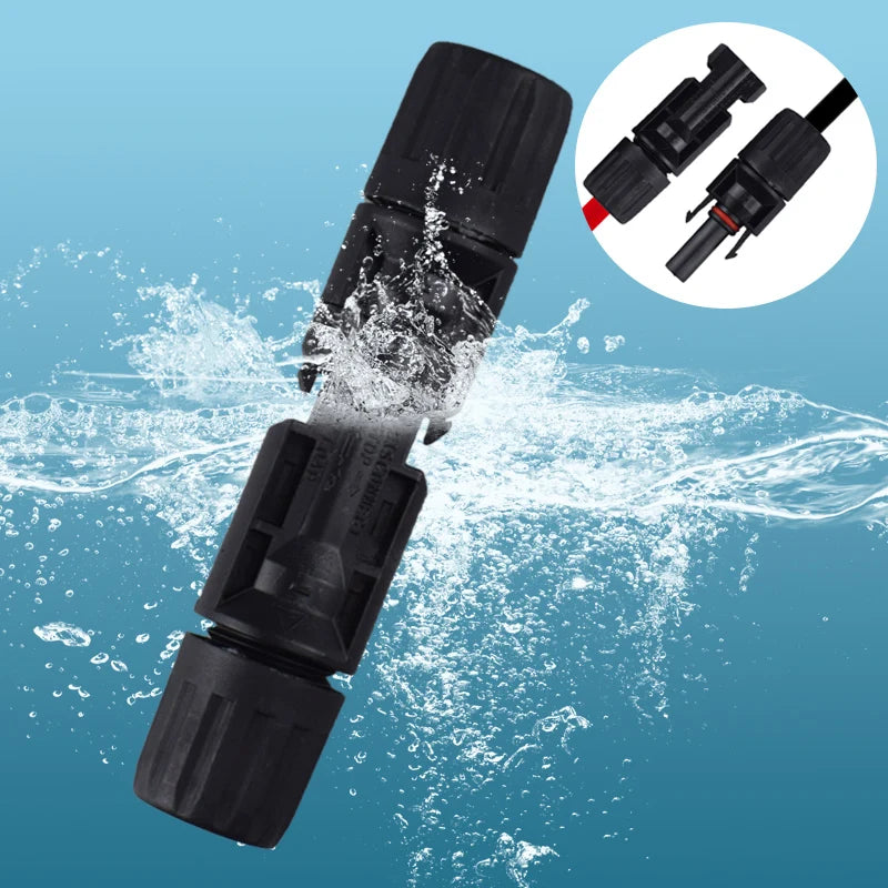 200/100/40/20/10/5 Pcs DC Solar Connector 1000V30A Panel Stecker IP67 waterproof Connectors Kit for PV/MC Cable 2.5/4/6mm2