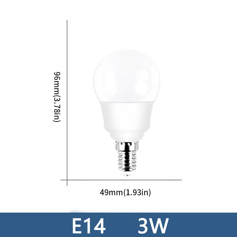 10pcs LED Bulb Lamps AC220V E27 E14 3W 6W 9W 12W 15W 18W 20W Lampada Bombilla Living Room Home Luminair AP 220V