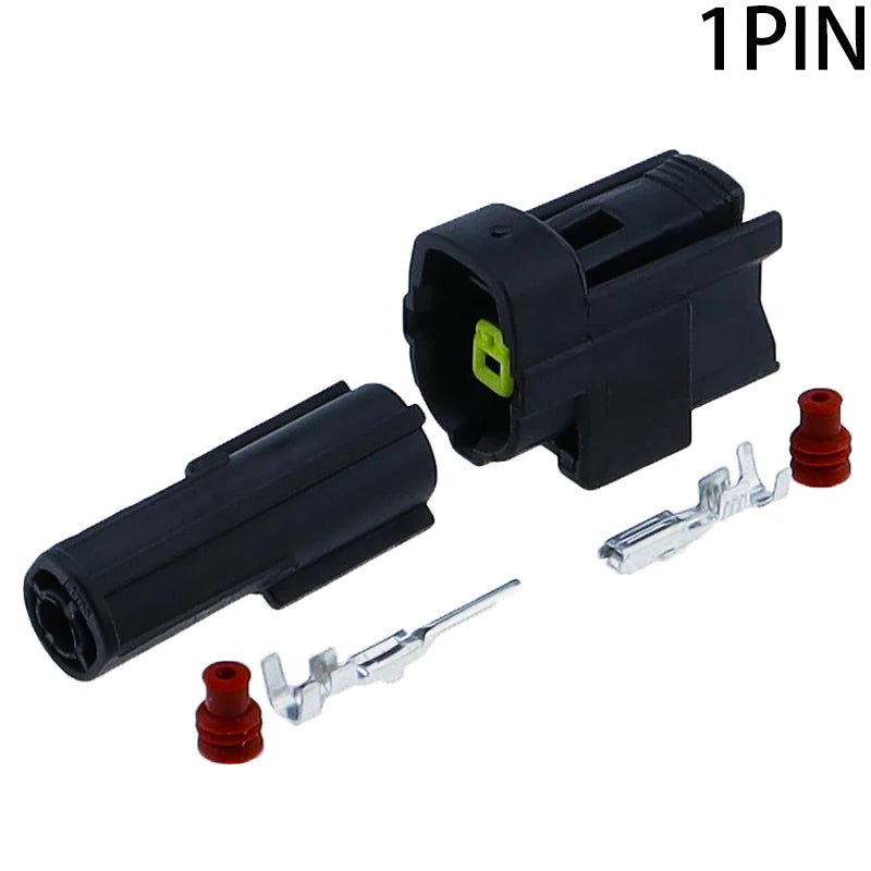 1 2 3 4 6 8 10 12 16 Pin Denso Auto Waterproof Wire Connector Electrical Plug Car Sealed Truck Harness Socket With Terminal