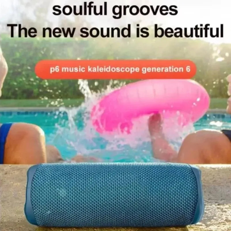 New Portable Flip6 Bluetooth Audio Multi- FunctionTWS Audio Caixa De Som Outdoor Subwoofer Wireless Home Theater Dual Speaker by MVEnergo