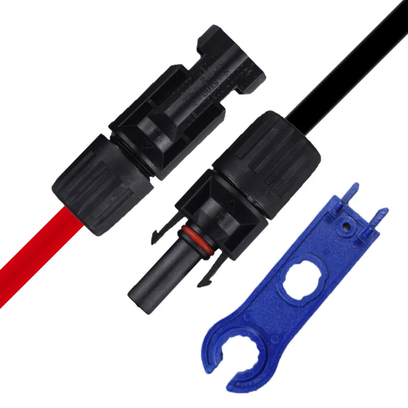200/100/40/20/10/5 Pcs DC Solar Connector 1000V30A Panel Stecker IP67 waterproof Connectors Kit for PV/MC Cable 2.5/4/6mm2
