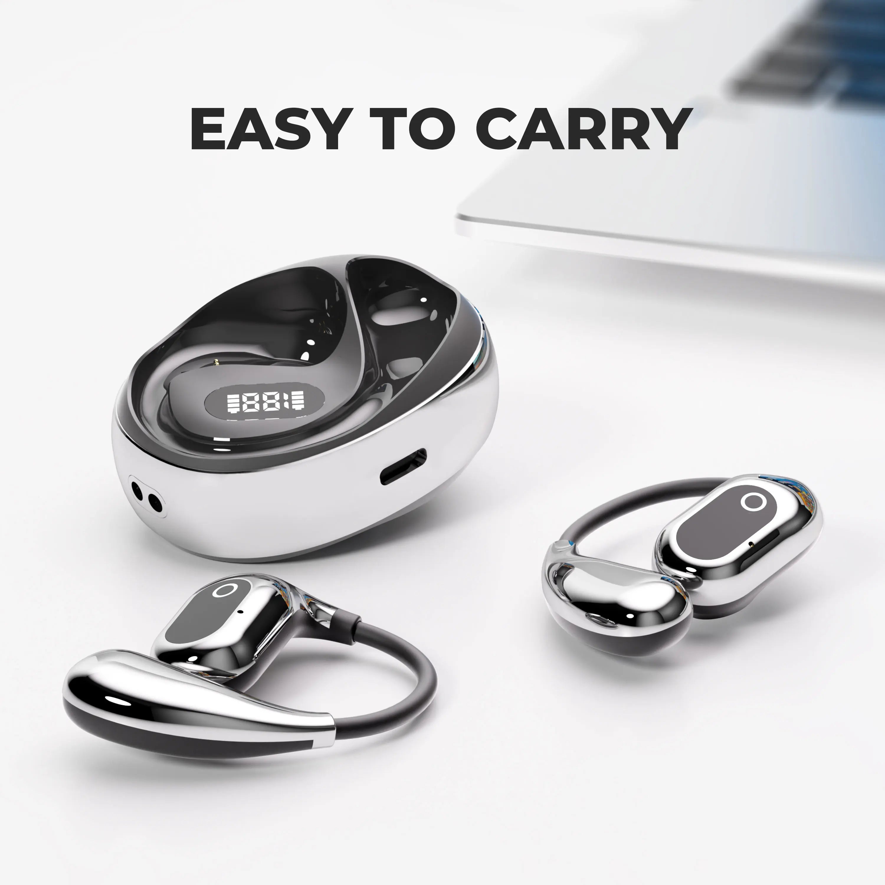 Ai Two-Way Real time Translators Earphone 144 Languages Wireless Bluetooth Smart Voice Translator Headphones For Travel Business by MVEnergo