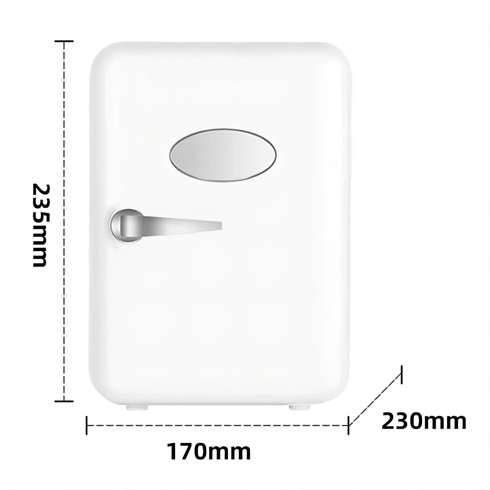 12/220V Mini Multifunction Refrigerator Cosmetics Mask Beverage Dormitory Refrigerators Cooler Warmer Beauty Fridge for Car Home