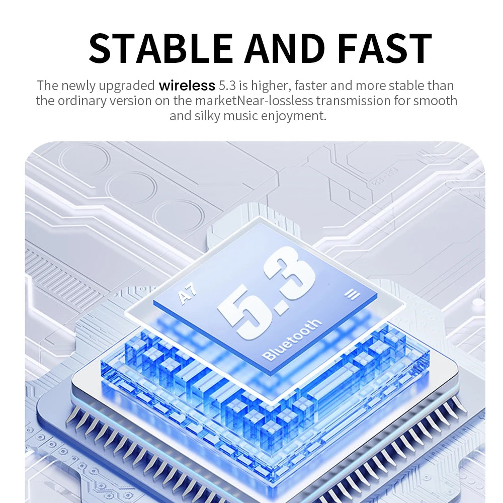 TWS BT 5.2 ENC Handsfree True Wireless In Ear Earbuds Stereo Mini Headphones Earphones Headsets Pro Pods by MVEnergo