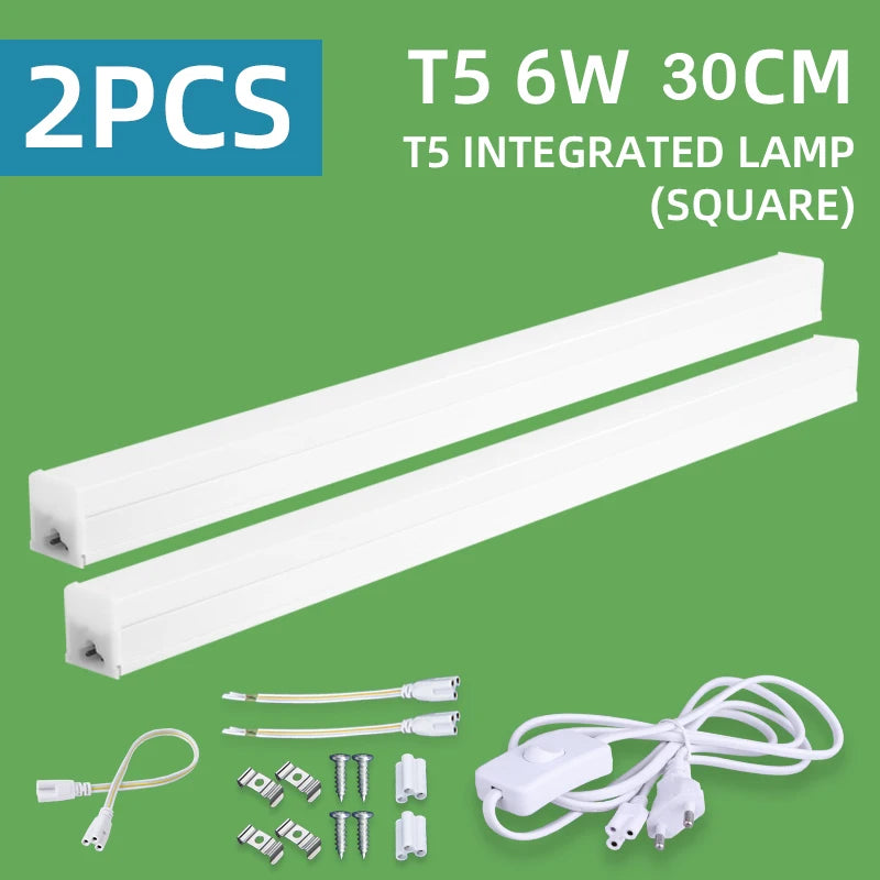 LED Kitchen Light Under Cabinet 10W 20W Led Tube Bar Wall Lamp Ultra Thin Home Bedroom Kitchen Closet Indoor Lighting 220V Room by MVEnergo