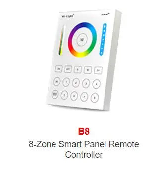 Miboxer Mi Light B0/B1/B2/B3/B4/B8/T1/T2/T3/T4 brightness/CT/RGB/RGBW/RGB+CCT Smart Panel Remote Strip LED RGB Controller Dimmer
