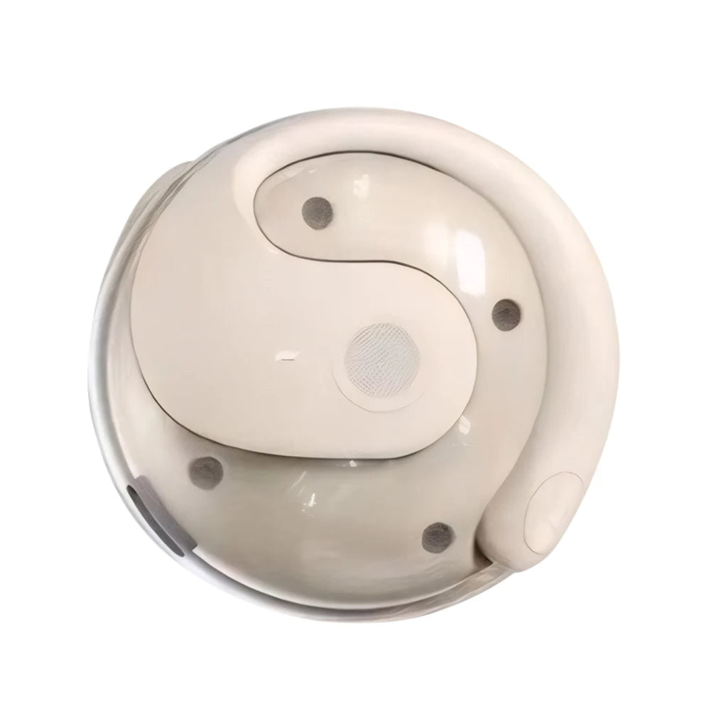 Wireless Bluetooth AI Real-time Language Translation Earphones 144 Languages Ear Hanging Headphone Translator for Travel Busine by MVEnergo