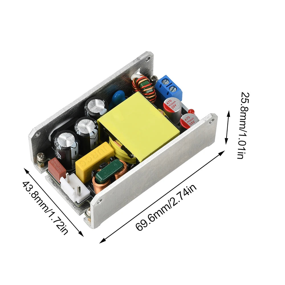 AC-DC 12V 8A 24V 4A 100W Switching Power Supply Module 110V 220V to 12V 24V Isolated Buck Converter for LED Lighting Power Tools by MVEnergo