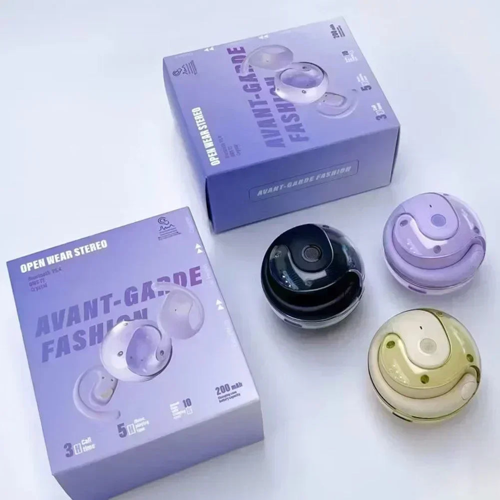 Wireless BT Earbuds Real-time Bluetooth Headphones High Quality Sound Sports In-Ear Monitors with Microphone by MVEnergo