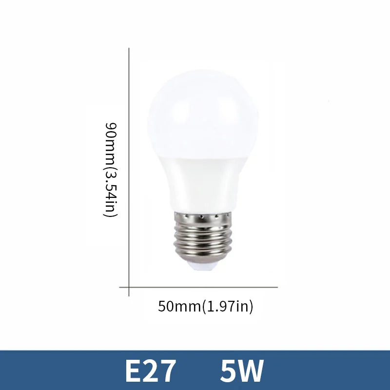 10pcs LED Bulb Lamps AC220V E27 E14 3W 6W 9W 12W 15W 18W 20W Lampada Bombilla Living Room Home Luminair AP 220V