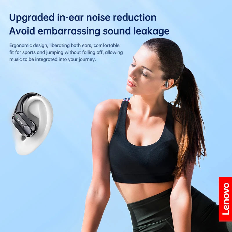 Original Lenovo XT80 Sports Wireless Earphones with Mics, LED Power Display,Hifi Stereo Sound Bluetooth 5.3 TWS HeadphHeadphones by MVEnergo