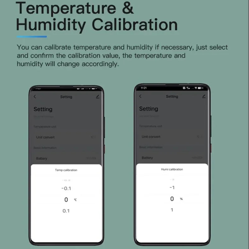 Tuya Smart Temperature Humidity Sensor Mini  New Upgrade Bluetooth-Compatible APP Remote Control Thermometer Hygrometer