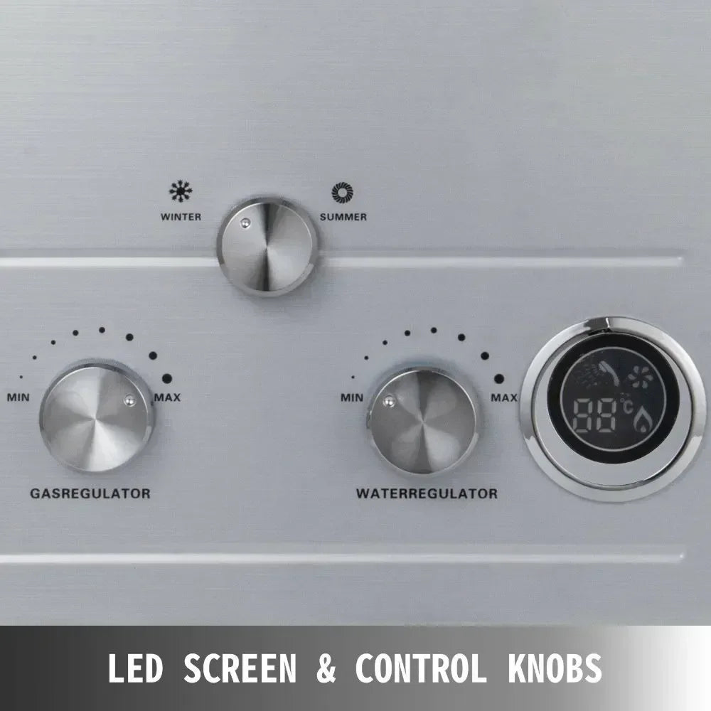 VEVOR LPG liquefied petroleum gas water heater 6L 8L 10L 12L 16L 18L liquefied petroleum gas propane butane water heater by MVEnergo