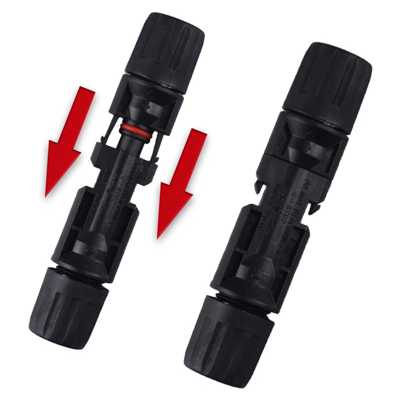 200/100/40/20/10/5 Pcs DC Solar Connector 1000V30A Panel Stecker IP67 waterproof Connectors Kit for PV/MC Cable 2.5/4/6mm2